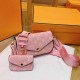 Pink Street Simplicity Letter Patchwork Bags