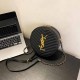 Black Street Simplicity Letter Chains Zipper Bags