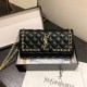 Black Casual Simplicity Letter Patchwork Bags