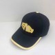 Black Yellow Street Simplicity Letter Embroidered Hat