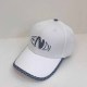 White Street Simplicity Letter Embroidered Hat
