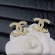 Gold Elegant Simplicity Letter Pearl Earrings