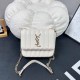White Casual Simplicity Letter Chains Bags