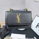 Black Casual Simplicity Letter Chains Bags
