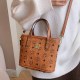 Brown Street Simplicity Letter Patchwork Bags