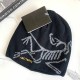 Black Gray Street Simplicity Letter Patchwork Hat