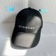Black Street Simplicity Letter Embroidered Hat