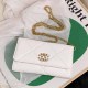 White Casual Simplicity Letter Chains Bags