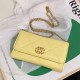 Yellow Casual Simplicity Letter Chains Bags
