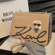 Khaki Casual Simplicity Figure Letter Chains Bags