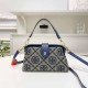 Blue Street Letter Patchwork Bags
