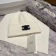 White Casual Simplicity Geometric Patchwork Hat