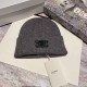 Grey Casual Simplicity Geometric Patchwork Hat