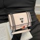Pink Casual Simplicity Figure Letter Chains Bags