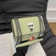 Green Casual Simplicity Figure Letter Chains Bags