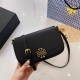 Black Casual Simplicity Letter Patchwork Bags