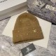 Camel Casual Street Letter Pearl Hat