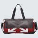 Red Casual Simplicity Print Patchwork Zipper Bags