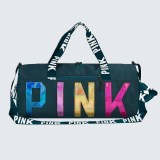Dark Green Casual Simplicity Letter Zipper Bags