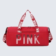 Red Casual Simplicity Letter Sequins Bags