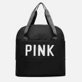 Purple Casual Simplicity Letter Zipper Bags
