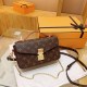 Coffee Street Simplicity Letter Patchwork Chains Bags