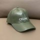 Green Casual Simplicity Letter Embroidered Hat
