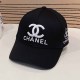 Black Casual Simplicity Letter Embroidered Hat