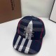 Blue Street Simplicity Letter Embroidered Hat