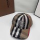 Deep Coffee Street Simplicity Letter Embroidered Hat