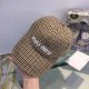 Khaki Casual Street Letter Embroidered Hat