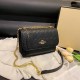 Black Casual Simplicity Letter Patchwork Chains Bags