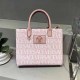 Pink Casual Street Figure Letter Patchwork Zipper Bags