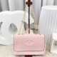 Pink Casual Simplicity Letter Patchwork Chains Bags