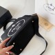 Black Casual Simplicity Letter Patchwork Bags