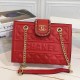 Red Simplicity Letter Chains Bags
