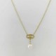 Gold Simplicity Geometric Chains Necklaces