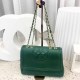 Green Casual Simplicity Letter Patchwork Chains Bags