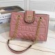Pink Simplicity Letter Chains Bags