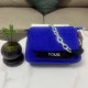 Blue Casual Simplicity Letter Patchwork Chains Bags