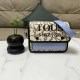 Blue Casual Simplicity Letter Patchwork Bags