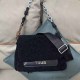 Black Casual Simplicity Letter Patchwork Chains Bags