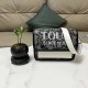 Black And White Casual Simplicity Letter Patchwork Bags
