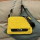 Yellow Casual Simplicity Letter Patchwork Chains Bags