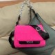 Rose Red Casual Simplicity Letter Patchwork Chains Bags
