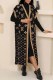 Black khaki Celebrities Elegant Letter Patchwork V Neck Outerwear