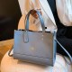 Blue Casual Simplicity Letter Patchwork Bags