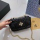 Black Casual Simplicity Letter Chains Bags