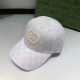 White Street Simplicity Letter Embroidered Hat