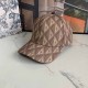 Khaki Street Simplicity Geometric Patchwork Letter Hat